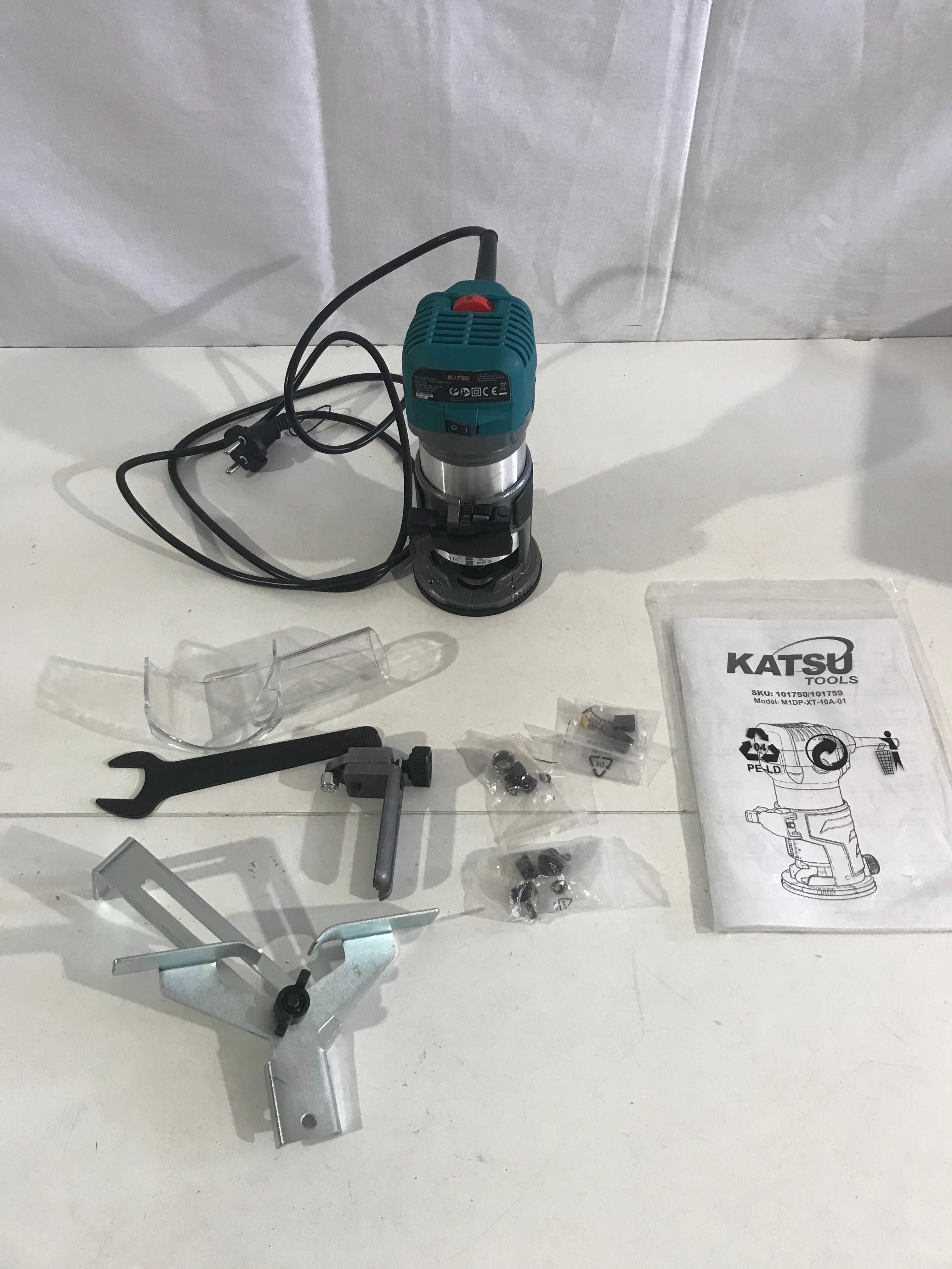 Фрезер ламінний  KATSU 1/4" 3/8",710 Вт., 220В