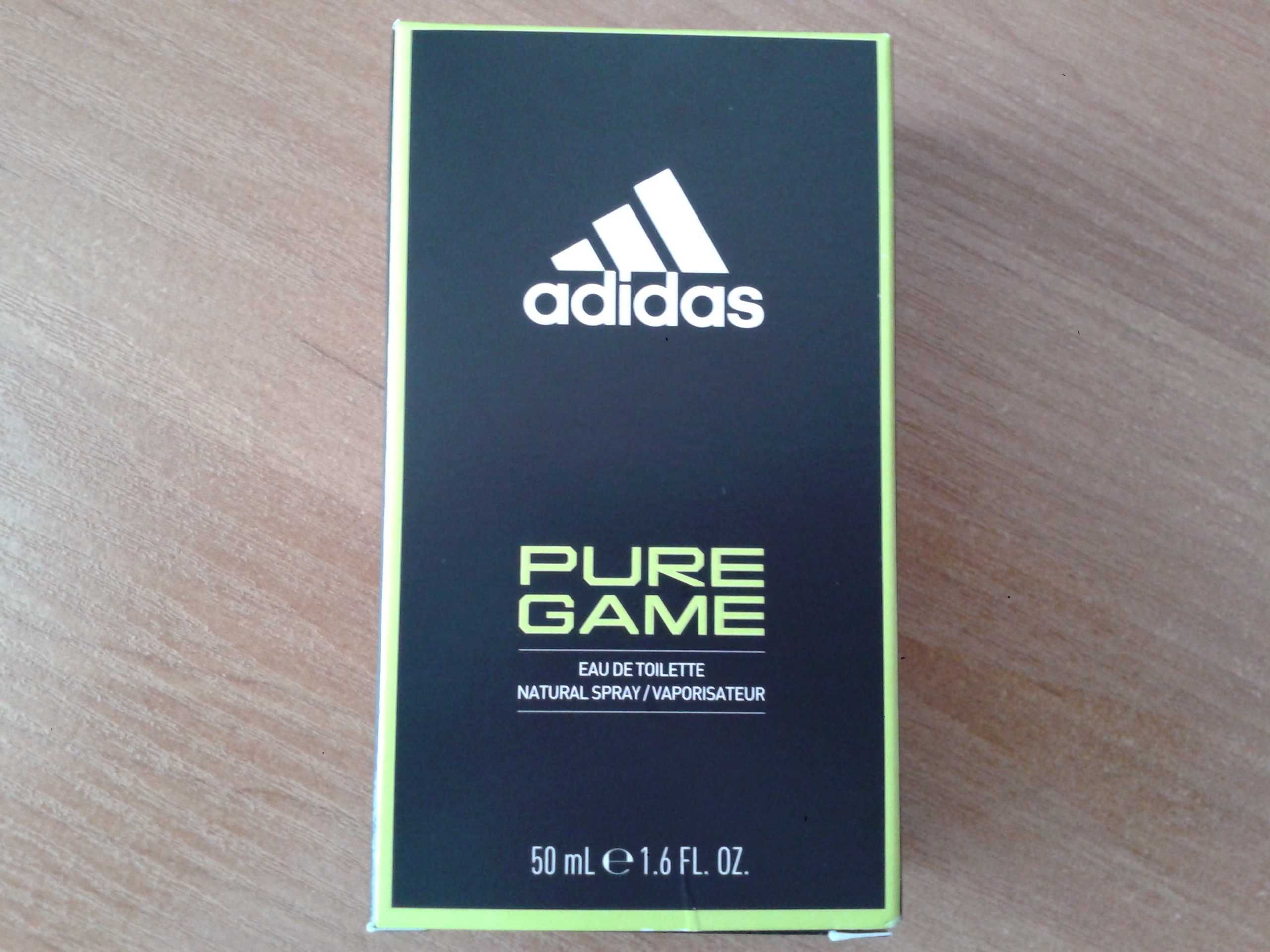 NOWY ADIDAS, Pure Game , Woda toaletowa dla mężczyzn, 50 ml