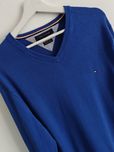 Tommy Hilfiger sweter w serek męski bawełniany XXL