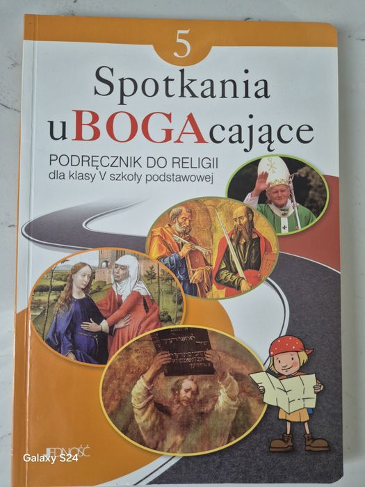 Spotkania uBOGAcające podrecznik do religii dla klasy V szkoły podstaw