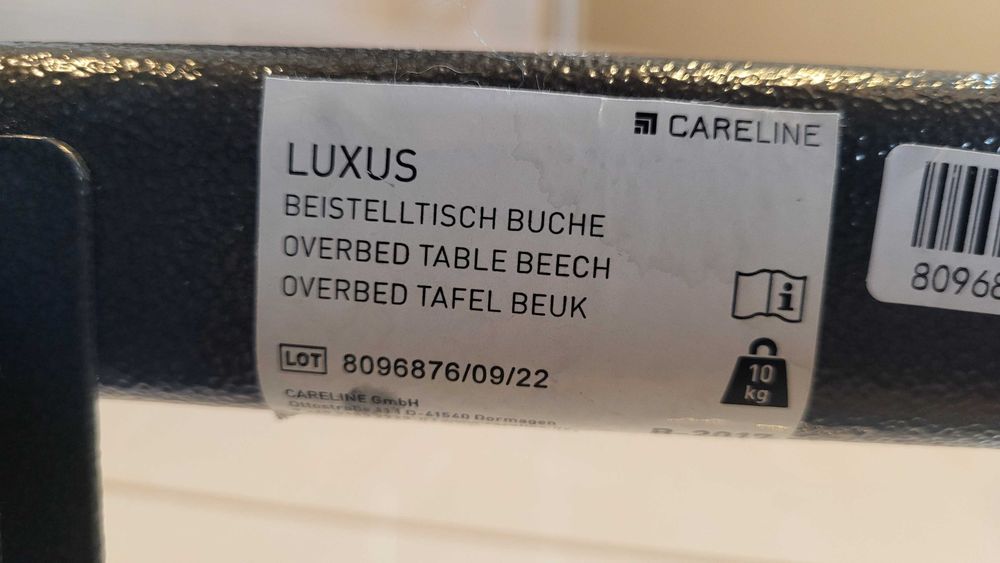 Stolik do karmienia stolik przyłóżkowy stolik medyczny germany