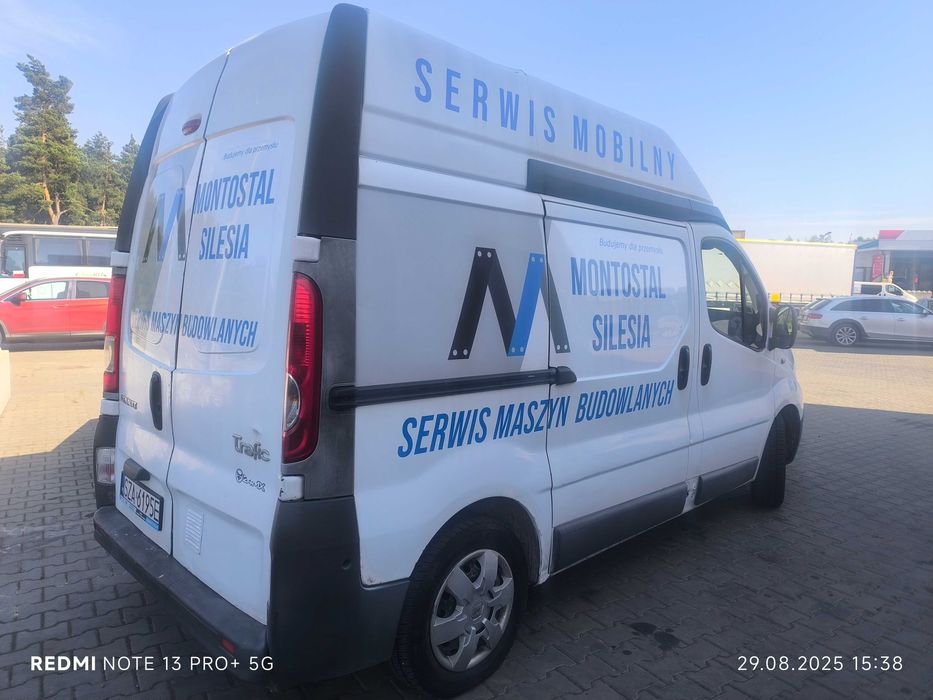 Renault Trafic l1h2 zdrowy dobry do pracy na już I rej 2008