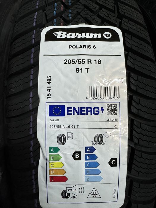 Opony Zimowe NOWE 205/55 16 Barum Polaris 6 2025R EV