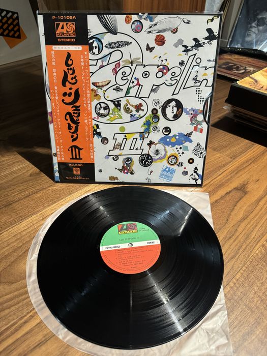 Led Zeppelin II Led Zeppelin III  Japan LP