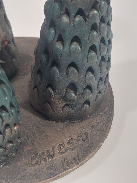 Presépio barro 3 figuras