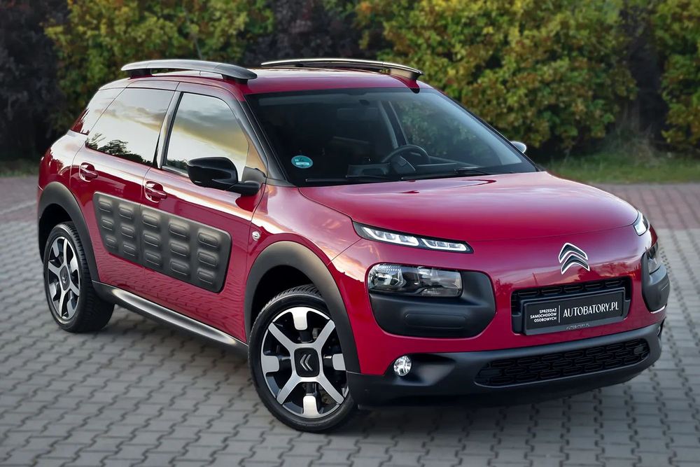 Citroën C4 Cactus Malinowy, z Niemiec, Nowy rozrząd, Serwis,