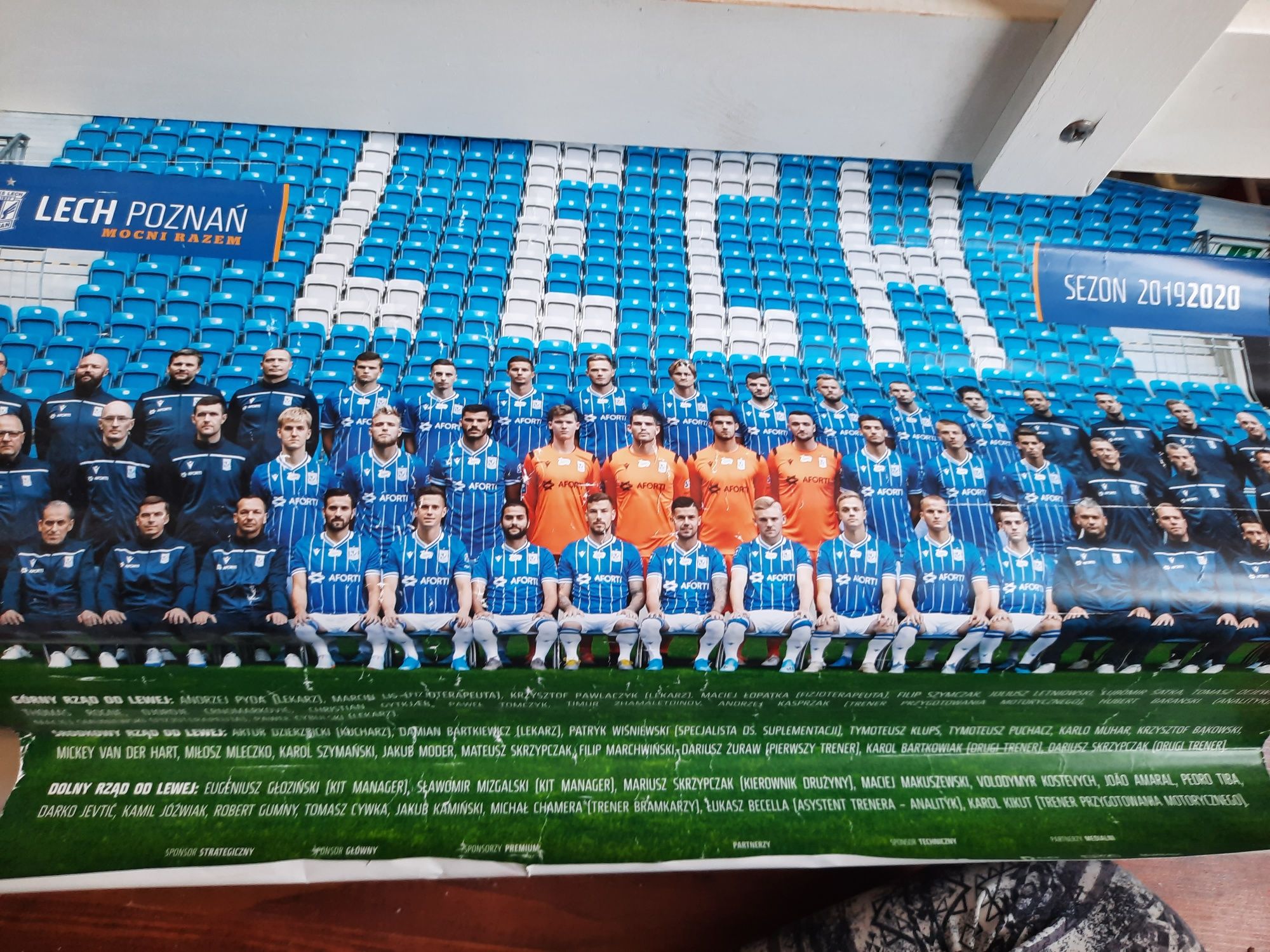 Plakat lech poznań 2 sztuki