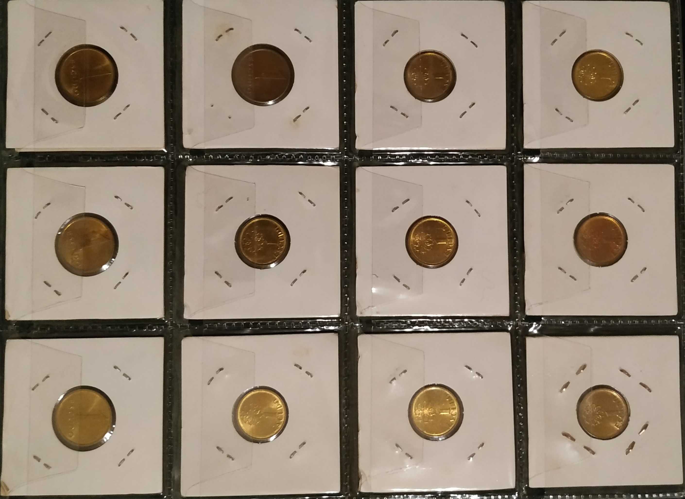 Capa com 12 moedas diferentes (P13)