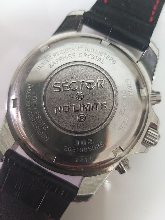 Relógio sector de 5 bobines