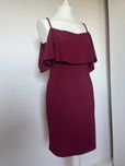 Sukienka elegancka bordowa S/M Wassyl