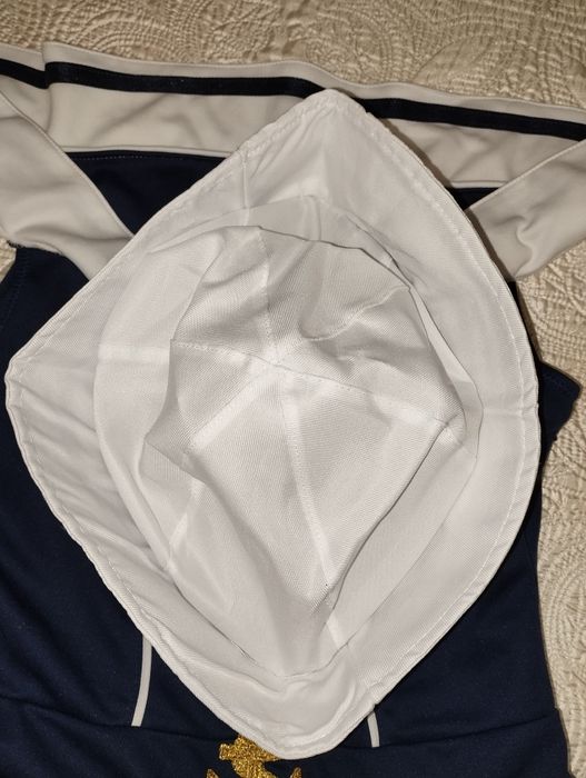 Костюм морячки платье кепка 8-10(44-46) новый с  биркой