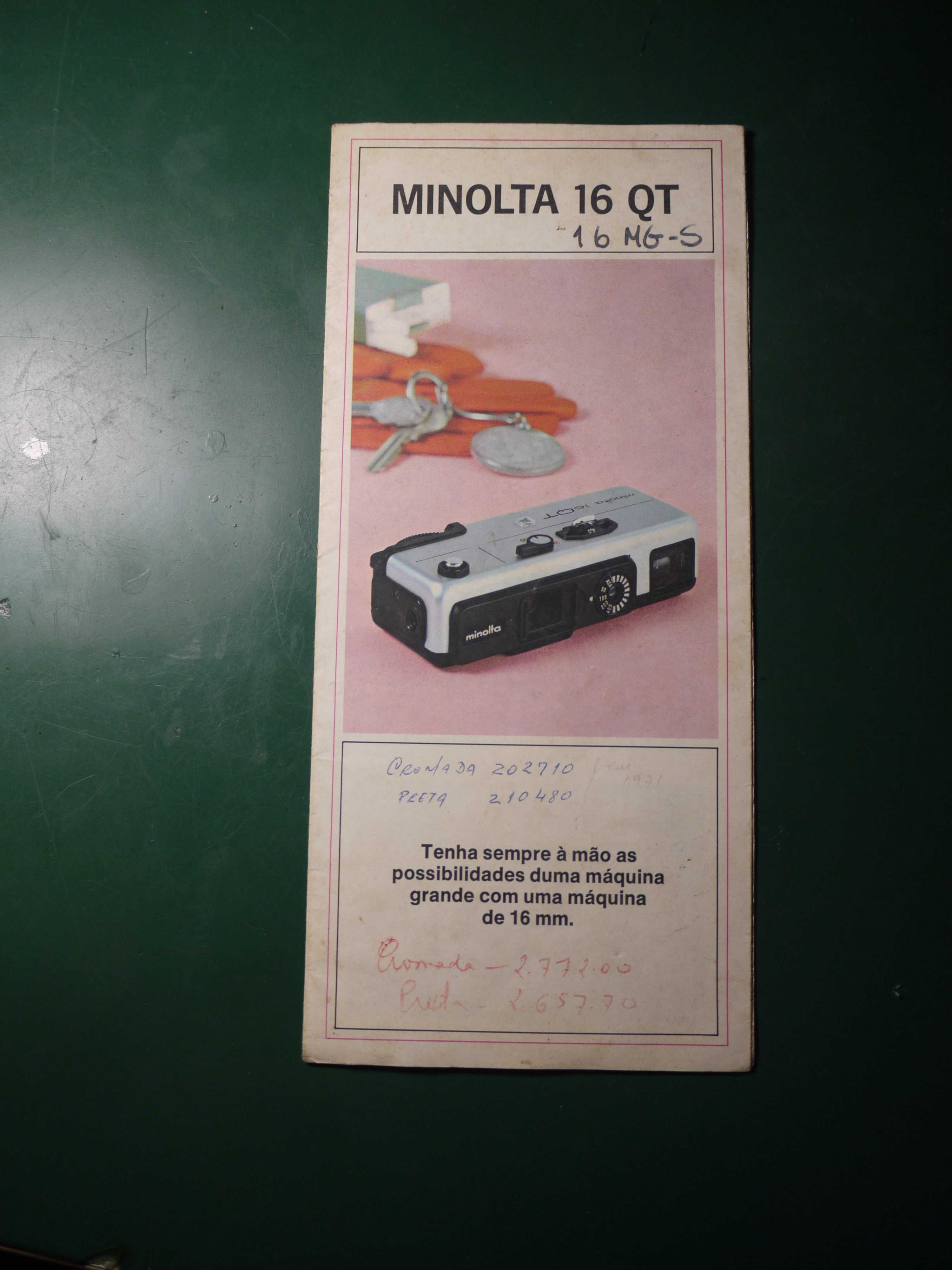 Minolta camera subminiatura