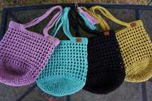 Torba na zakupy - różne kolory - handmade