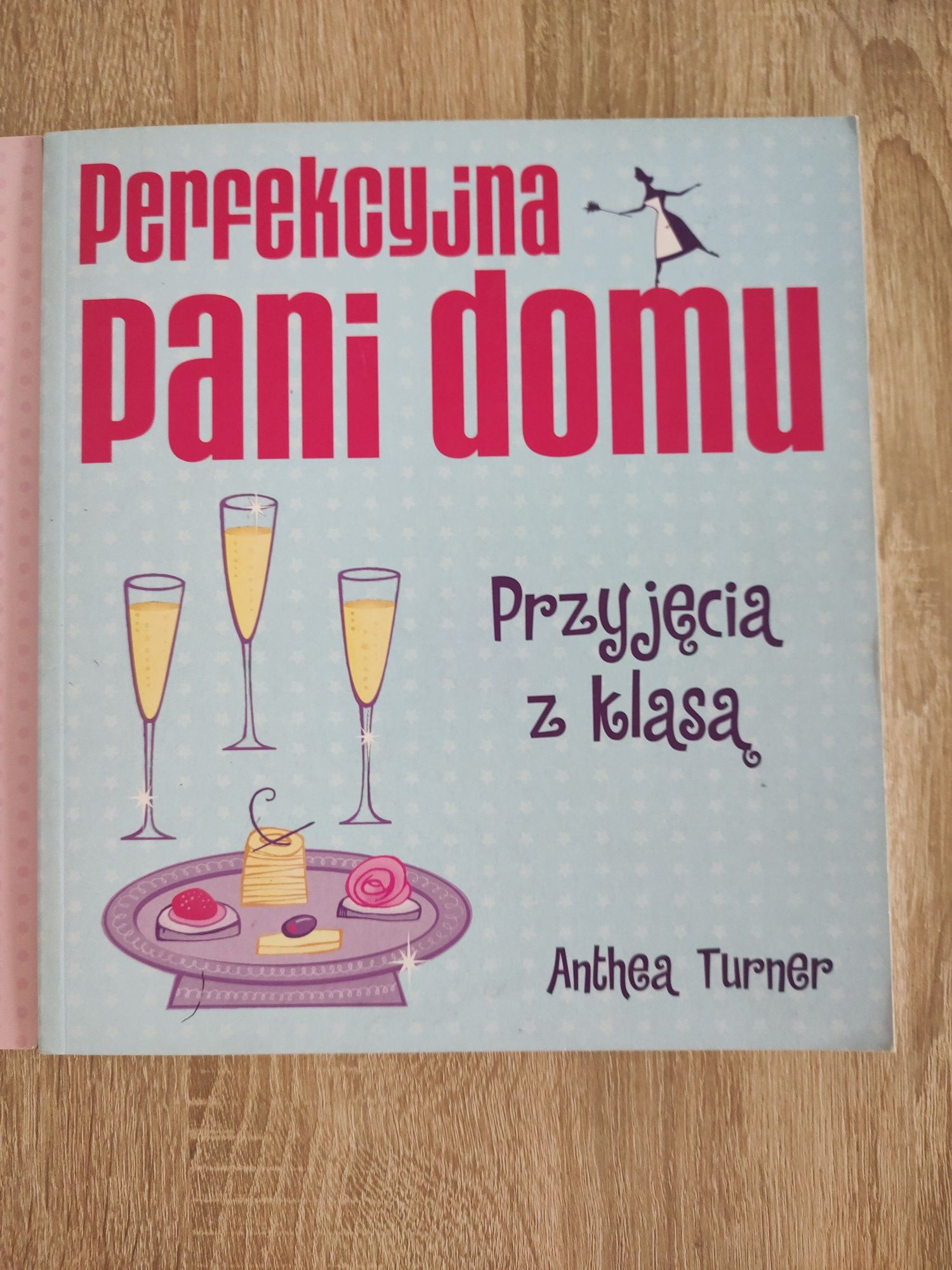 Zestaw książek perfekcyjna pani domu anthea Turner gotowanie TVN style