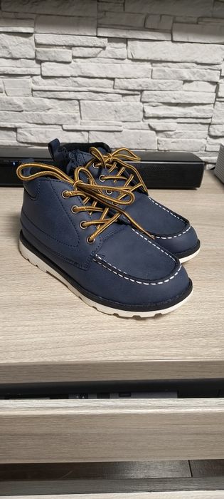 Buty chłopięce trzewiki granatowe Reserved Rozm 33