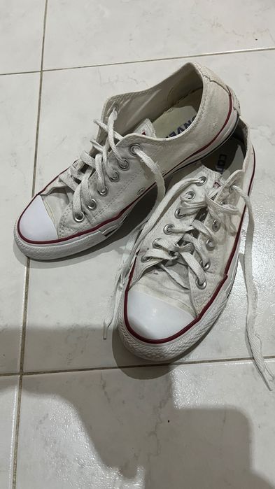 Sapatilhas Converse All Star mulher brancas tamanho 38