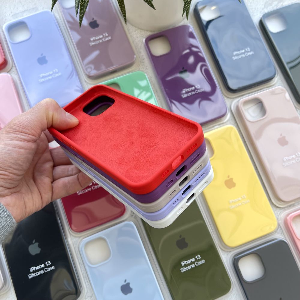 Чохол Silicone case для iPhone 13 та інші моделі | Чехол на Айфон 13