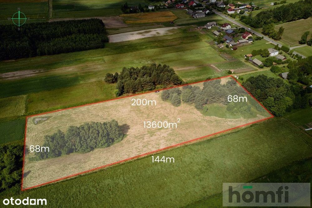 Duża działka Kosobudy