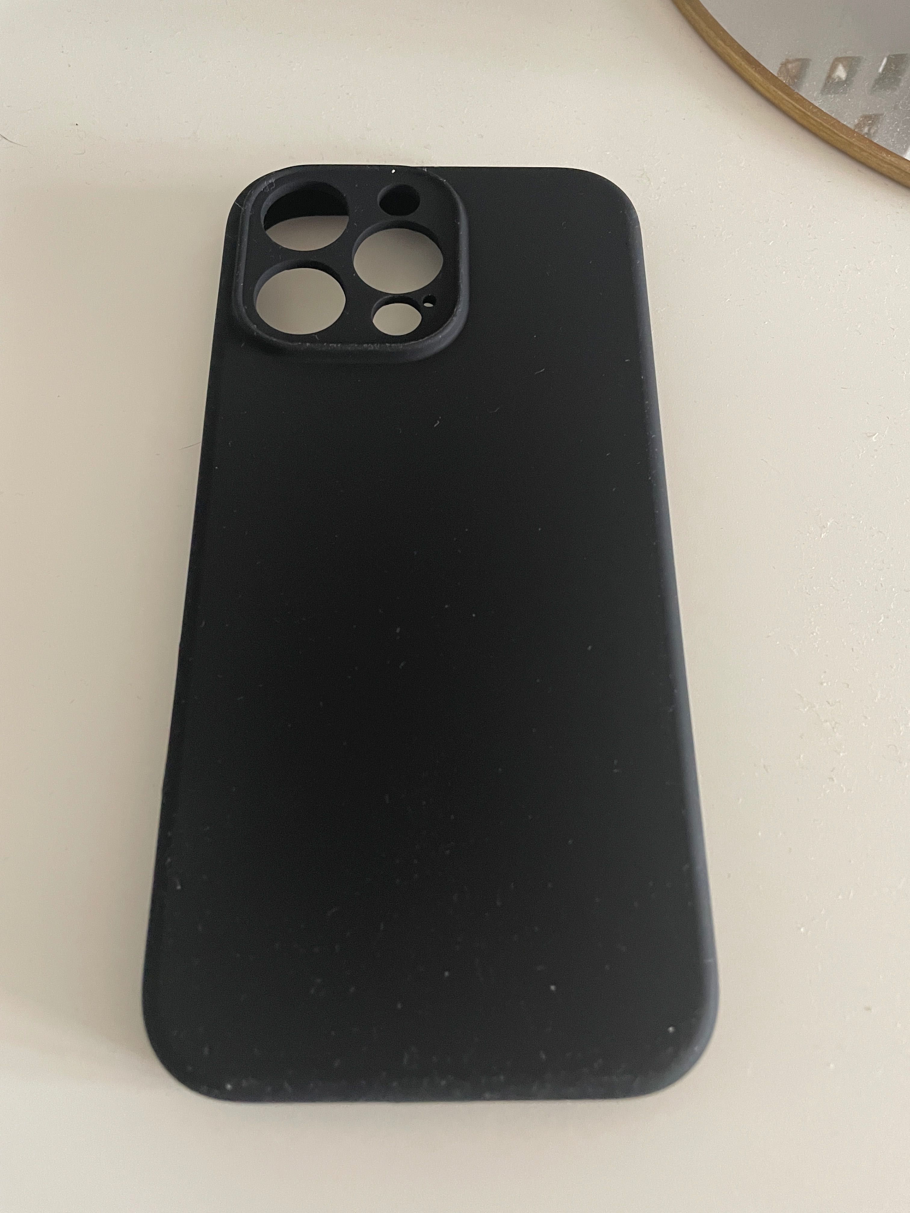 Case pokrowiec jelly żelowy gumowy czarny iPhone 16 PRO MAX nieużywany