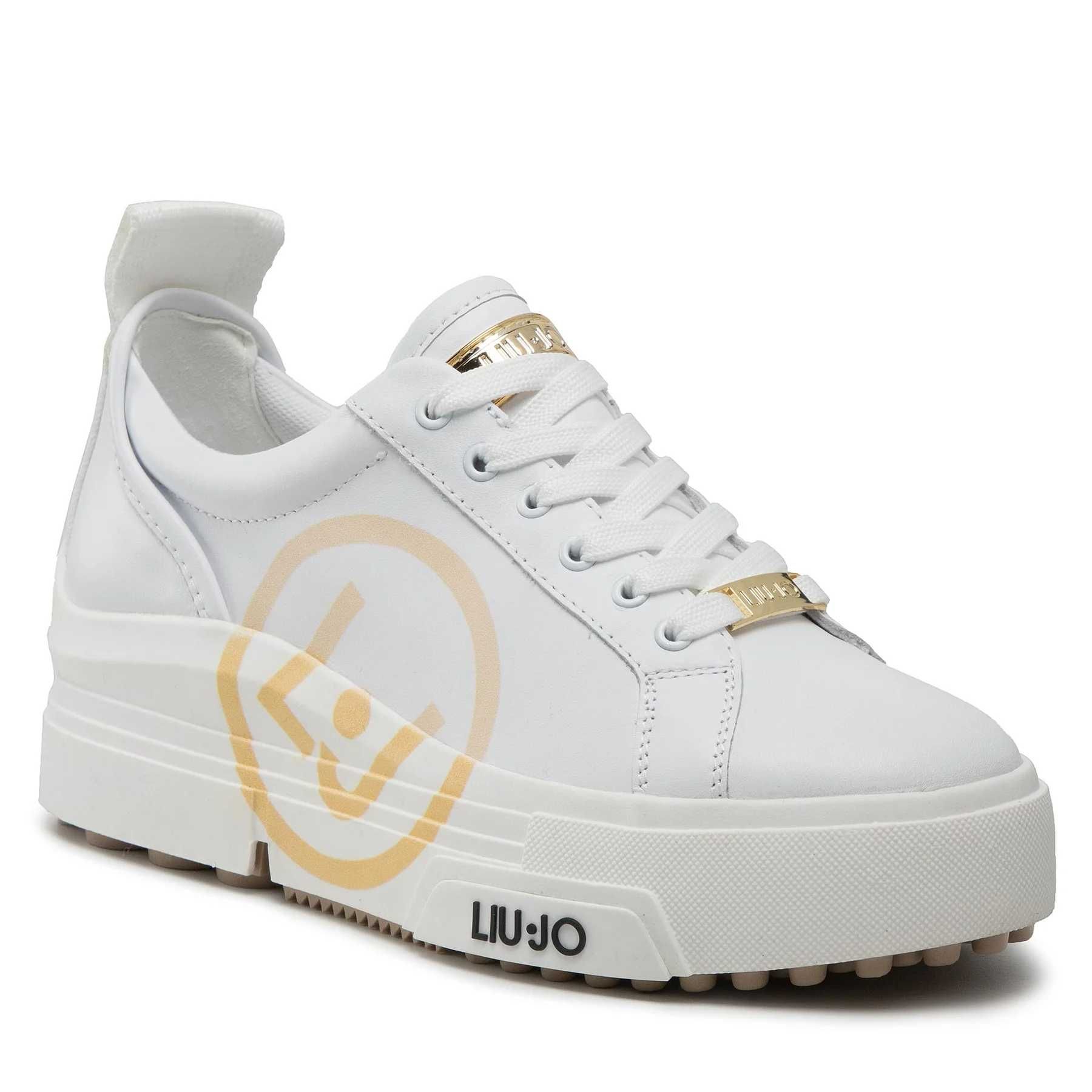 Liu Jo
Sneakersy Hero białe sneakersy buty skórzane 40
