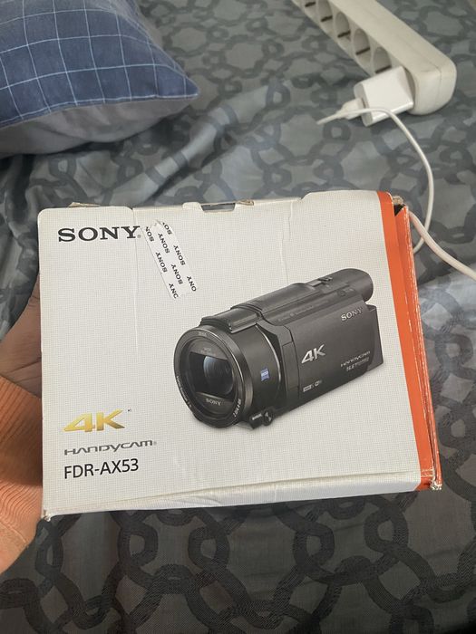 Camera Sony, 4K e cartao