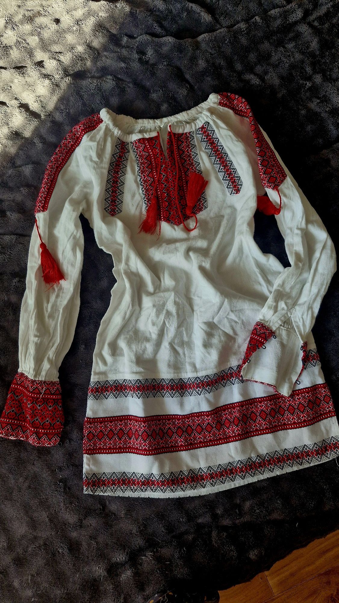 Сукня вишиванка,  зріст 152см.  Б/у