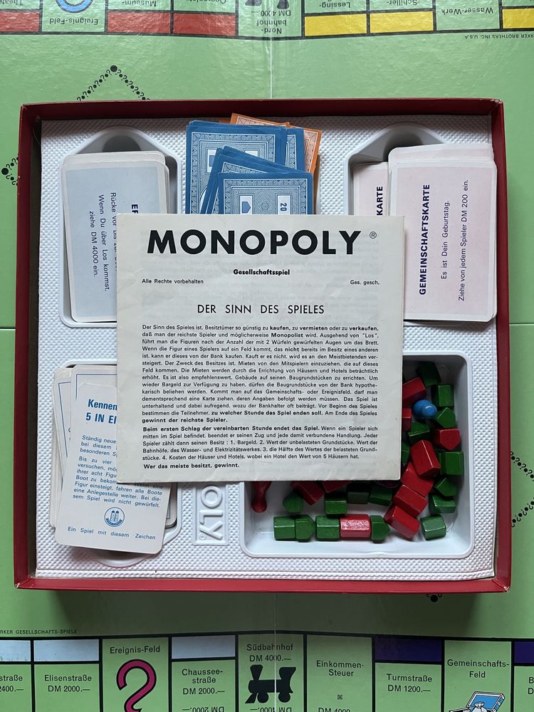 Monopoly - stara niemiecka gra planszowa