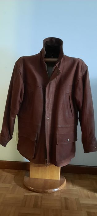 Casaco pele como novo