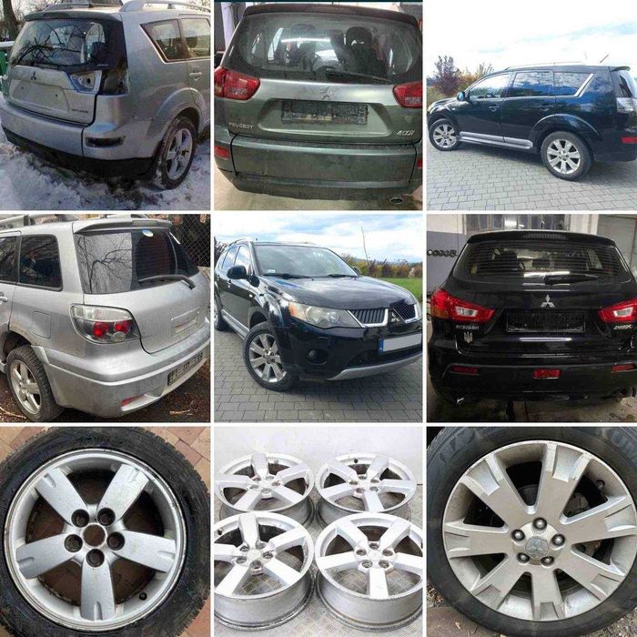 Разборка Mitsubishi Outlander XL, Outlander CU, ASX диск акп мотор 2.4