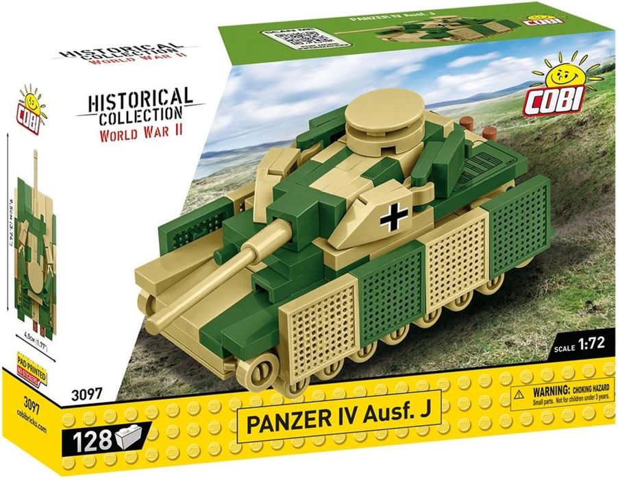 Historical Collection World War II Panzer IV Ausf. pudełko,148x265 mm