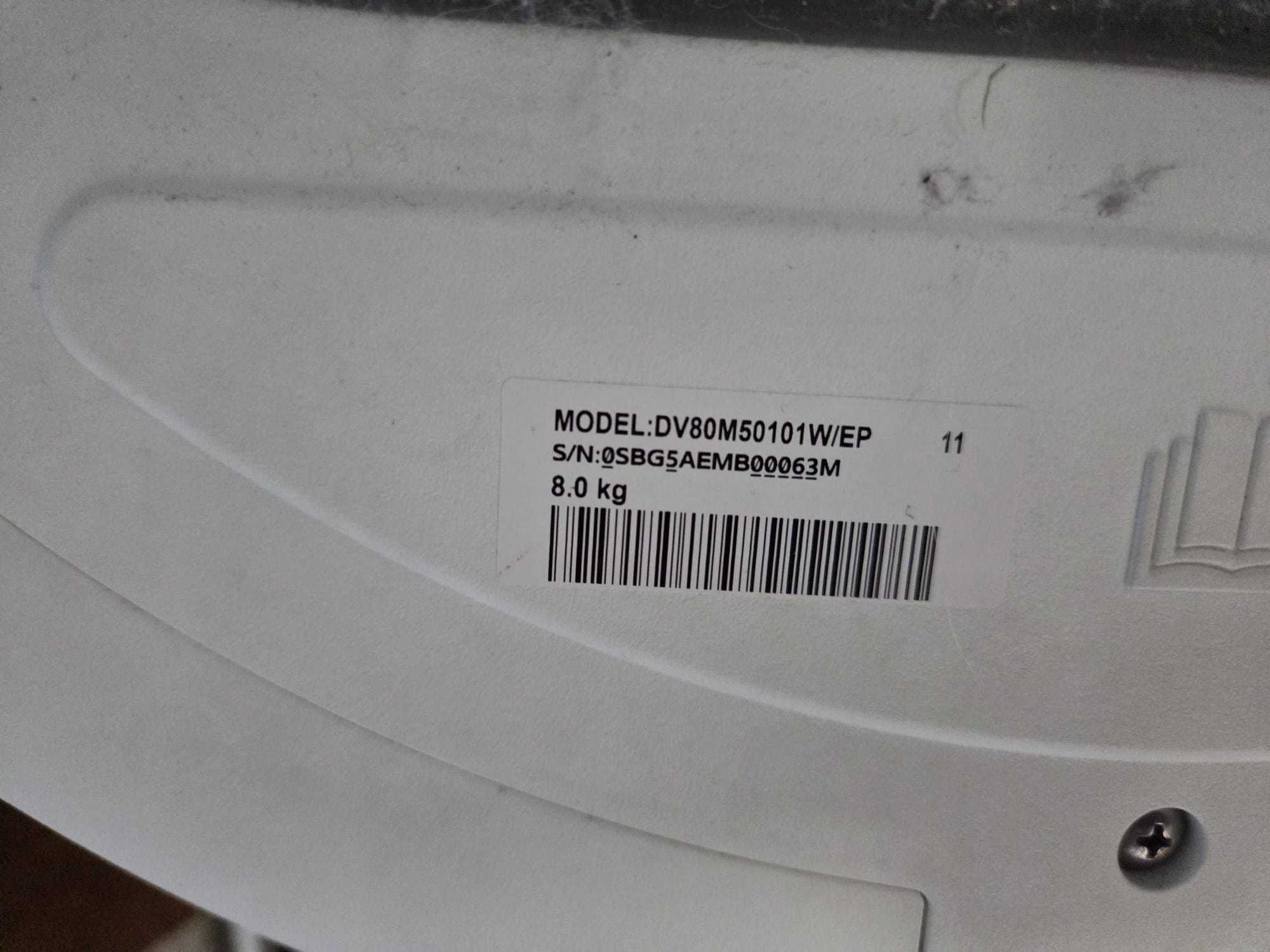 Máquina de Secar Samsung 8kg com Bomba de Calor – Excelente Estado!