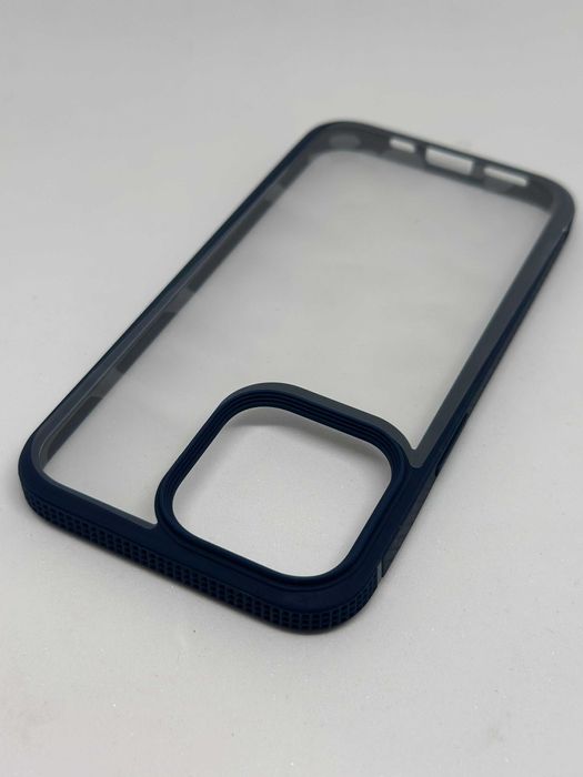 Obudowa Iphone 13 PRO Etui Case Przeźroczysto-Niebieski kod 464