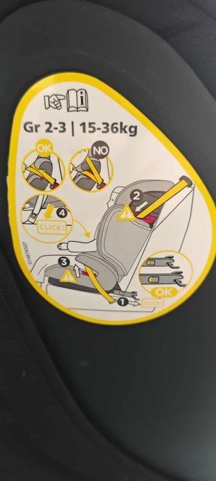 Cadeira auto isofix