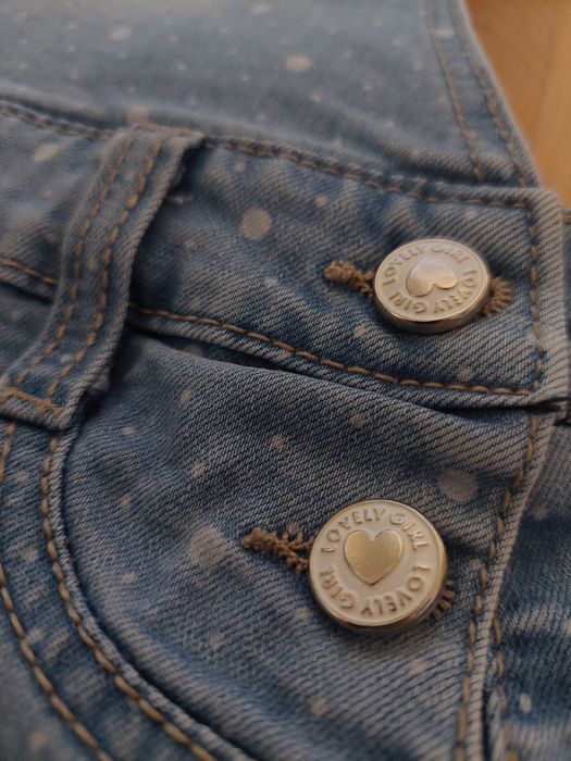 Sukienka szelki ogrodniczki dla dziewczynki lolipop 24 miesiące