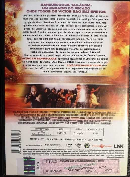 DVD "Acção em Banguecoque"