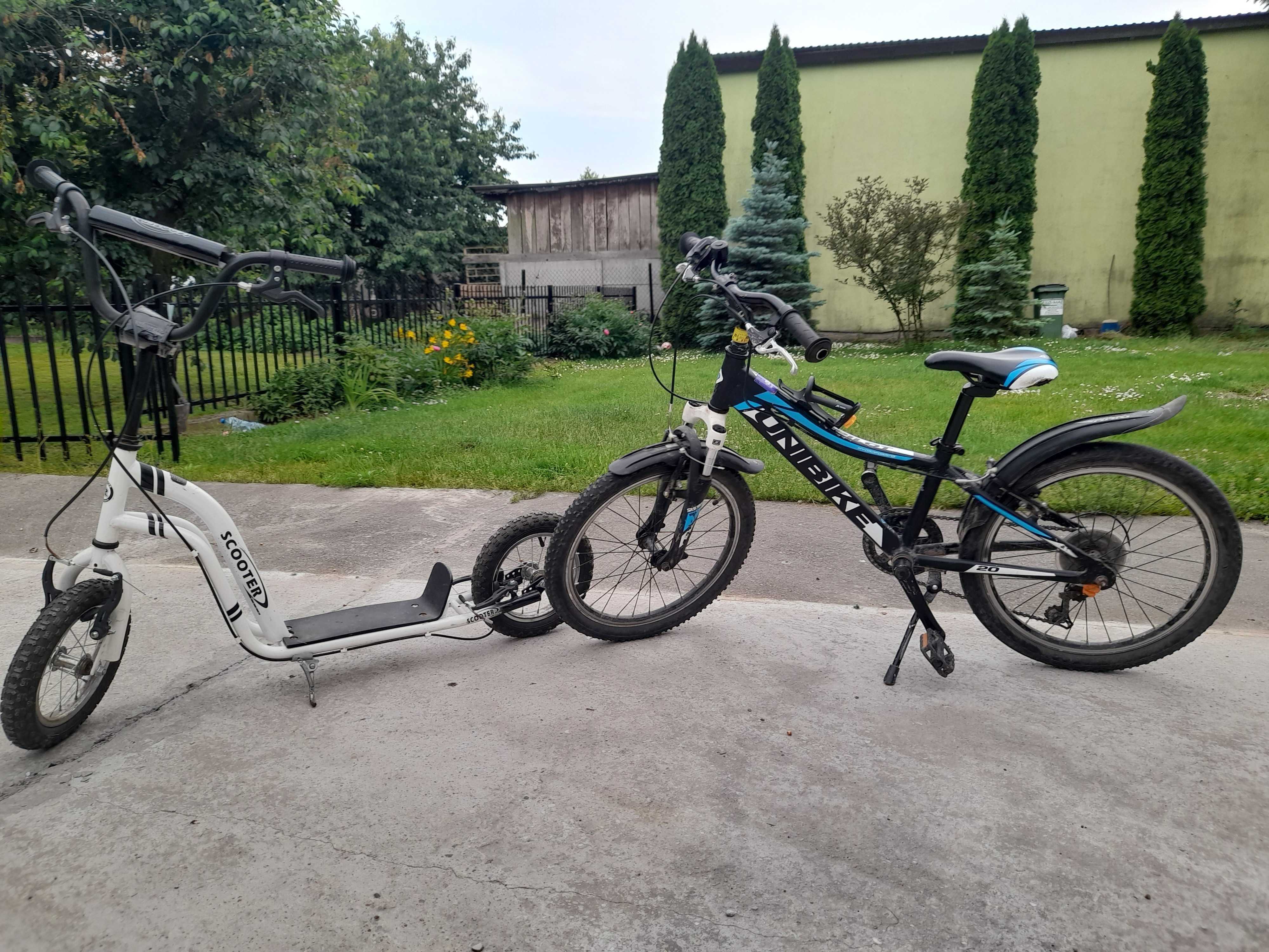 Rower unibike Pilot i hulajnoga Scooter