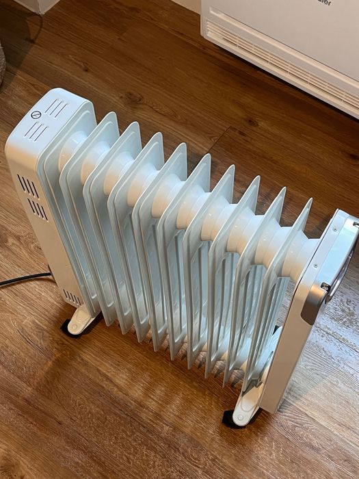 Aquecimento móvel sobre rodas