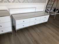 Komoda rtv biala, lustro, glamour !!!
