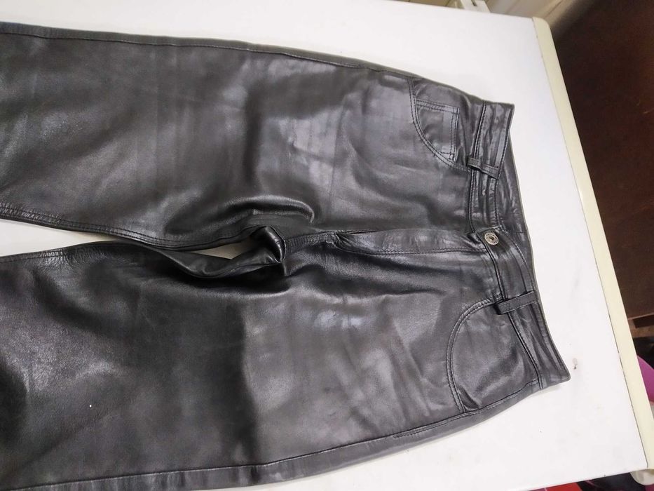 Calças de couro 36