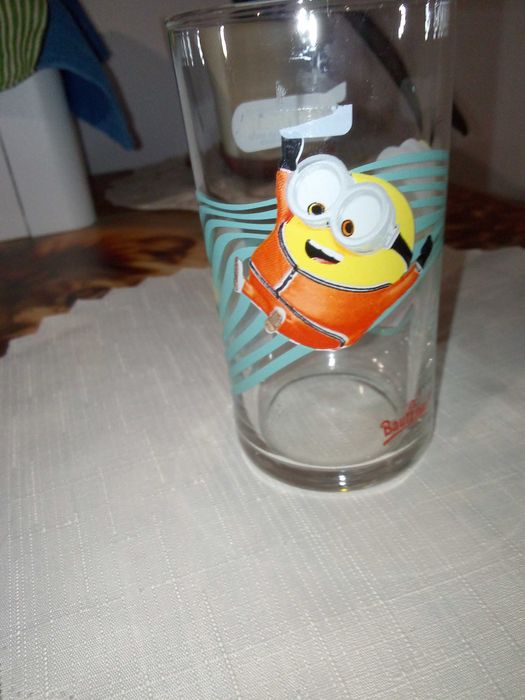 Szklanka nowa Minions , postacie z bajki
