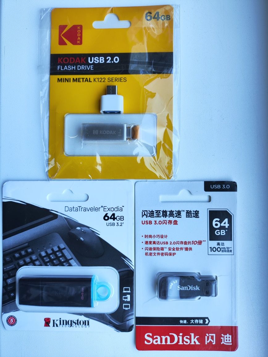 Usb flash накопитель 64gb / USB 3.2