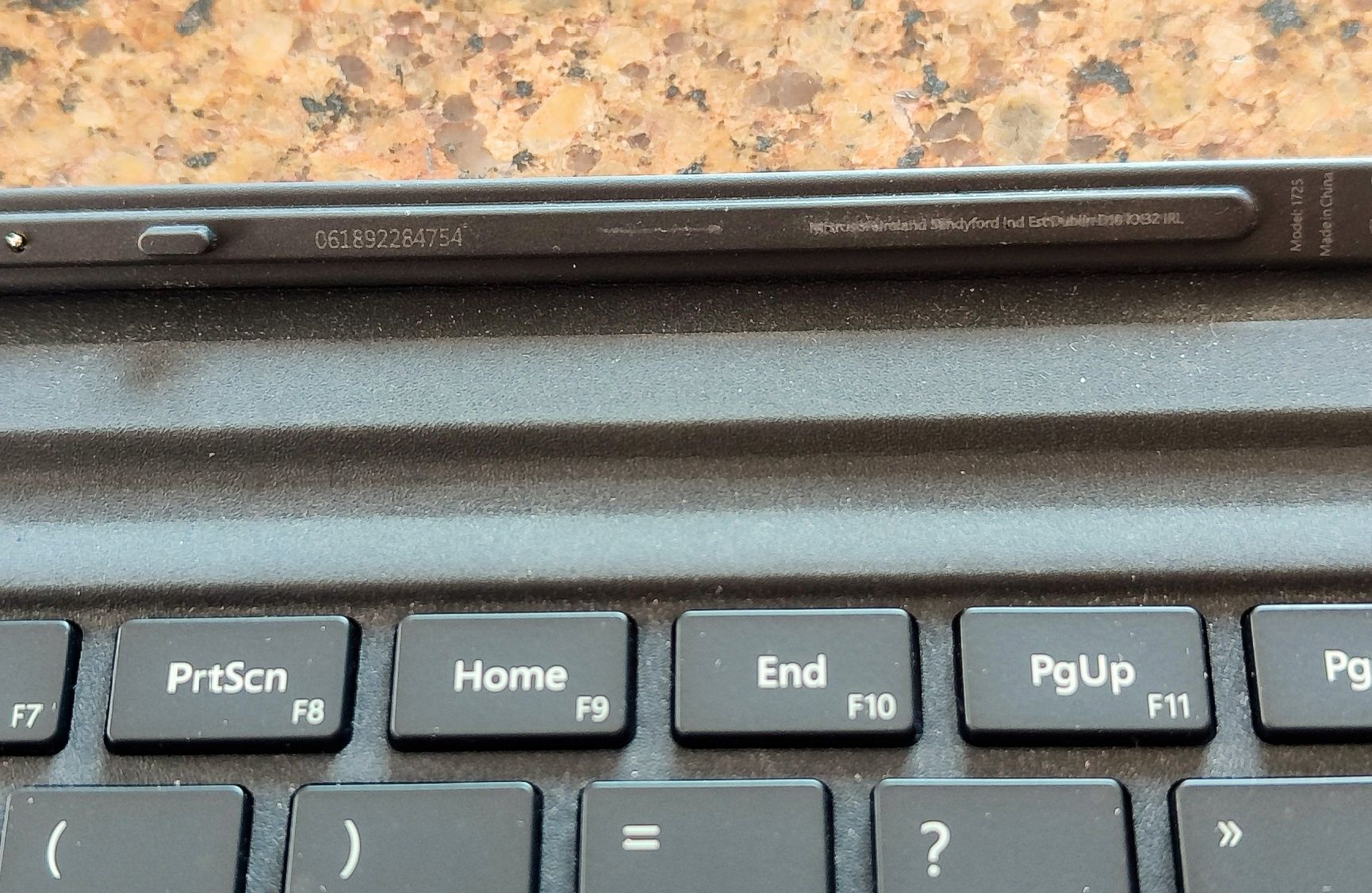 Capa teclado Microsoft Surface pro 3 até ao 7