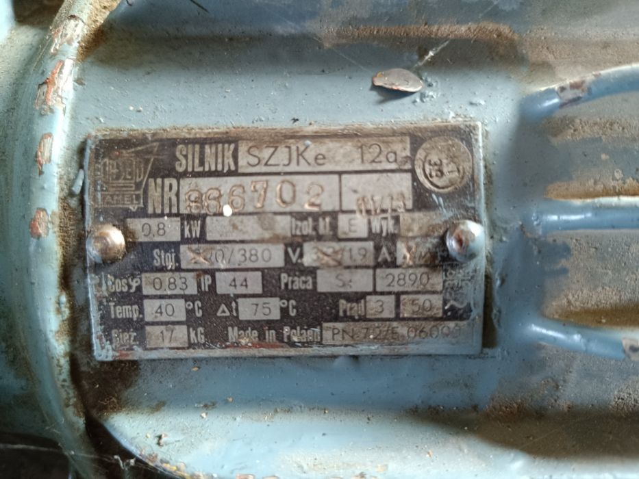 Silnik elektryczny 0.8 kW