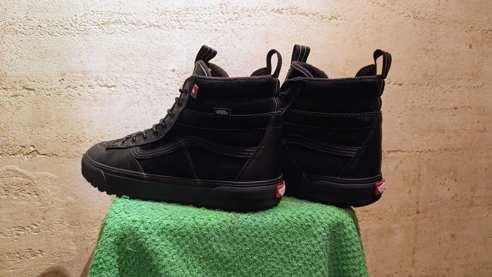 Zimowe trampki VANS UA SK8-HI MTE-2 r.47 skóra ocieplenie jak nowe