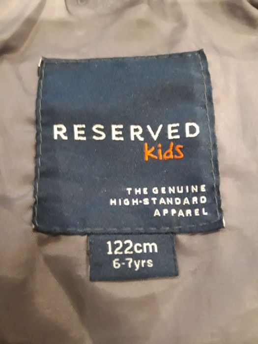 Kurtka Reserved, rozmiar 122, chłopięca, zimowo-jesienna