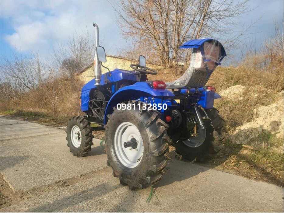 Мототрактор KENTAVR 200В Посилена Рама Фреза та Плуг Кентавр доставка