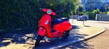Vespa GTS #125 #2021 #czerwona #czarnedetale #warszawa MAM INNE VESPY