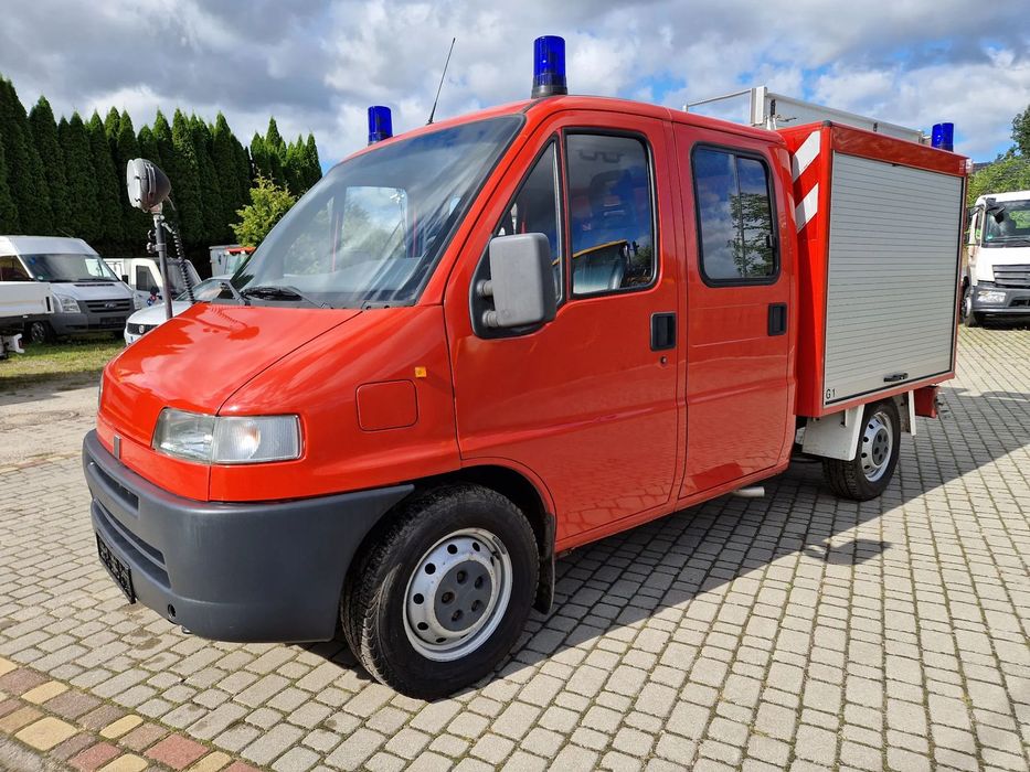 Fiat Ducato STRAŻ POŻARNA POJAZD TECHNICZNY  Straż pożarna Fiat Ducato 6 osobowa