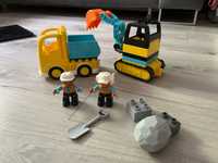 Lego DUPLO zestaw koparka i wywrotka