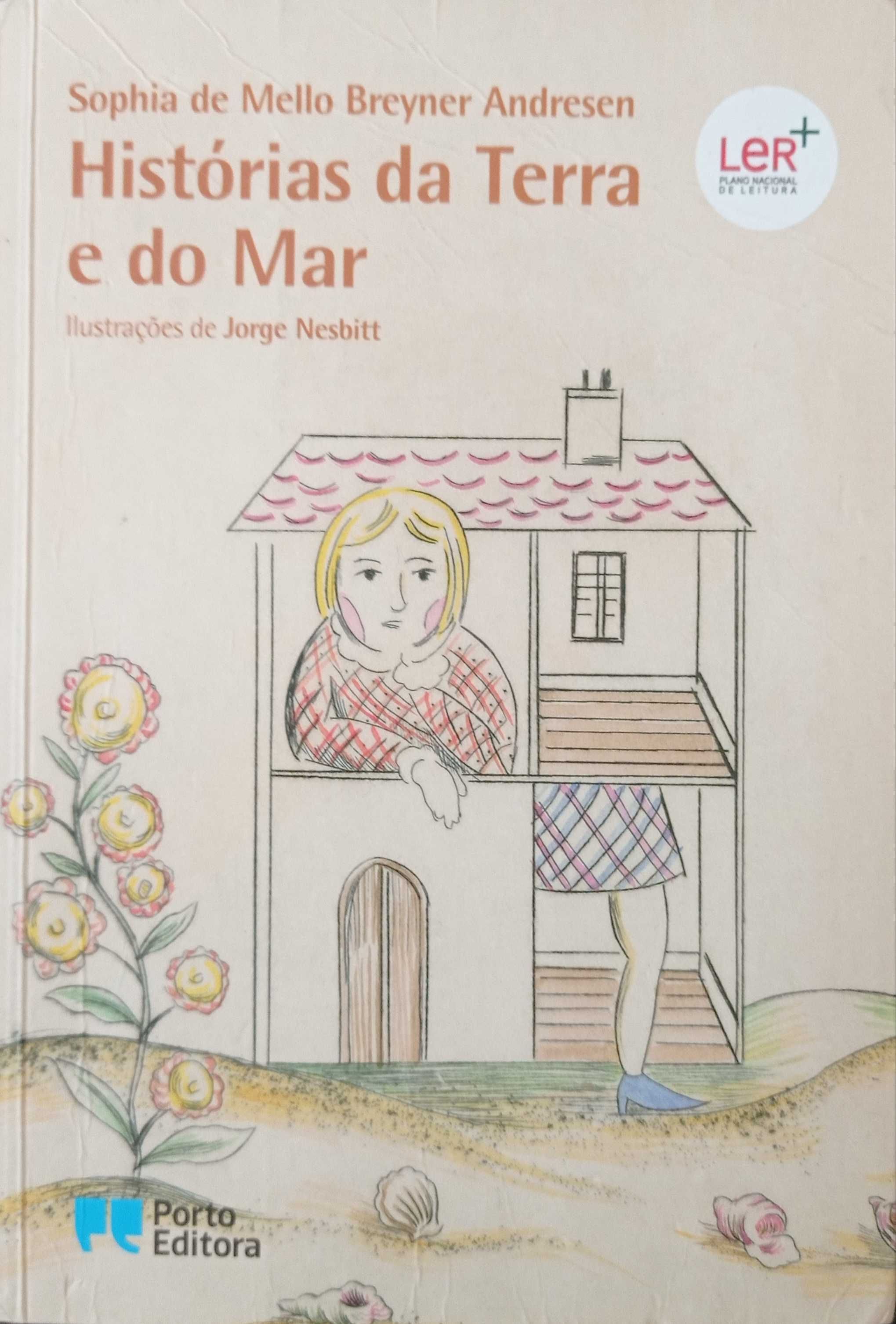 Livro "Histórias da Terra e do Mar" de Sophia de Mello Breyner.